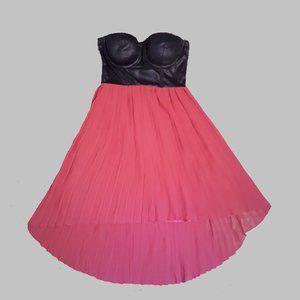 Material Girl Black/Red Dress